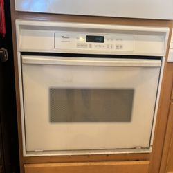 Whirlpool White Oven 
