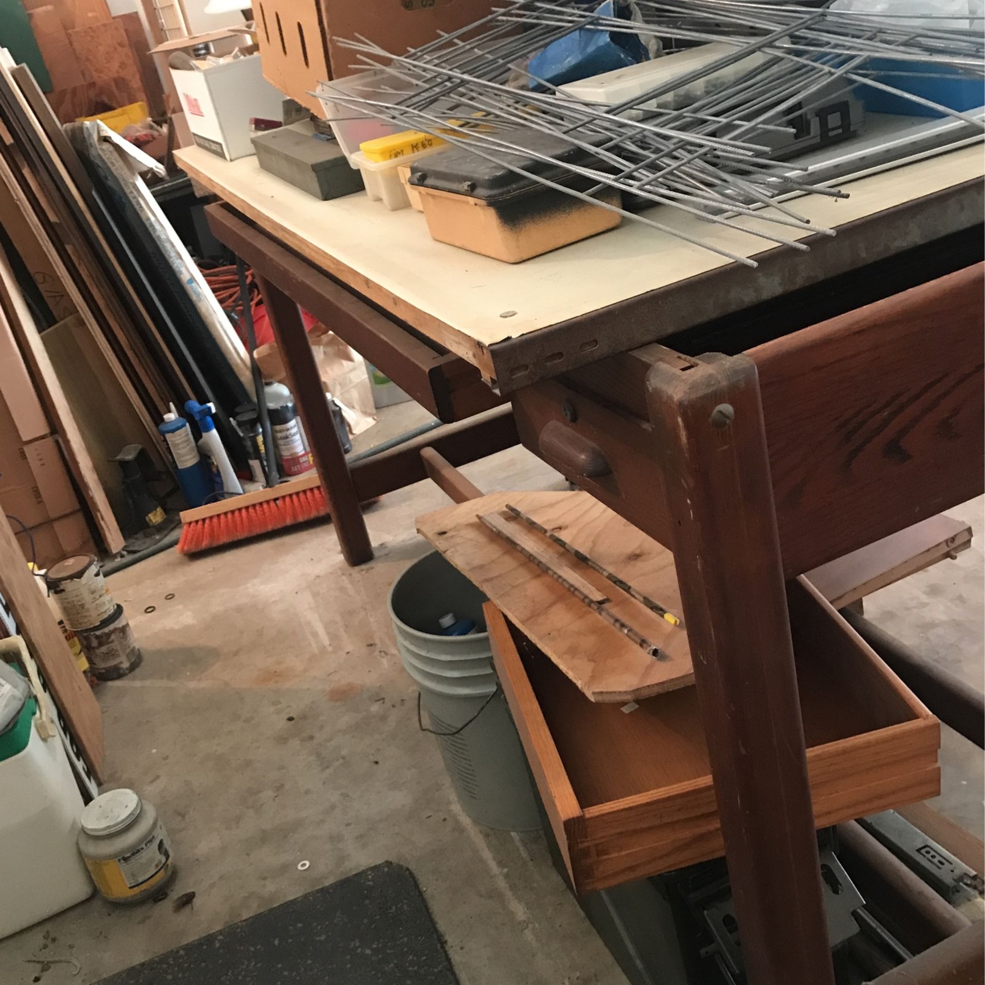 Hamilton Drafting Table - Vintage