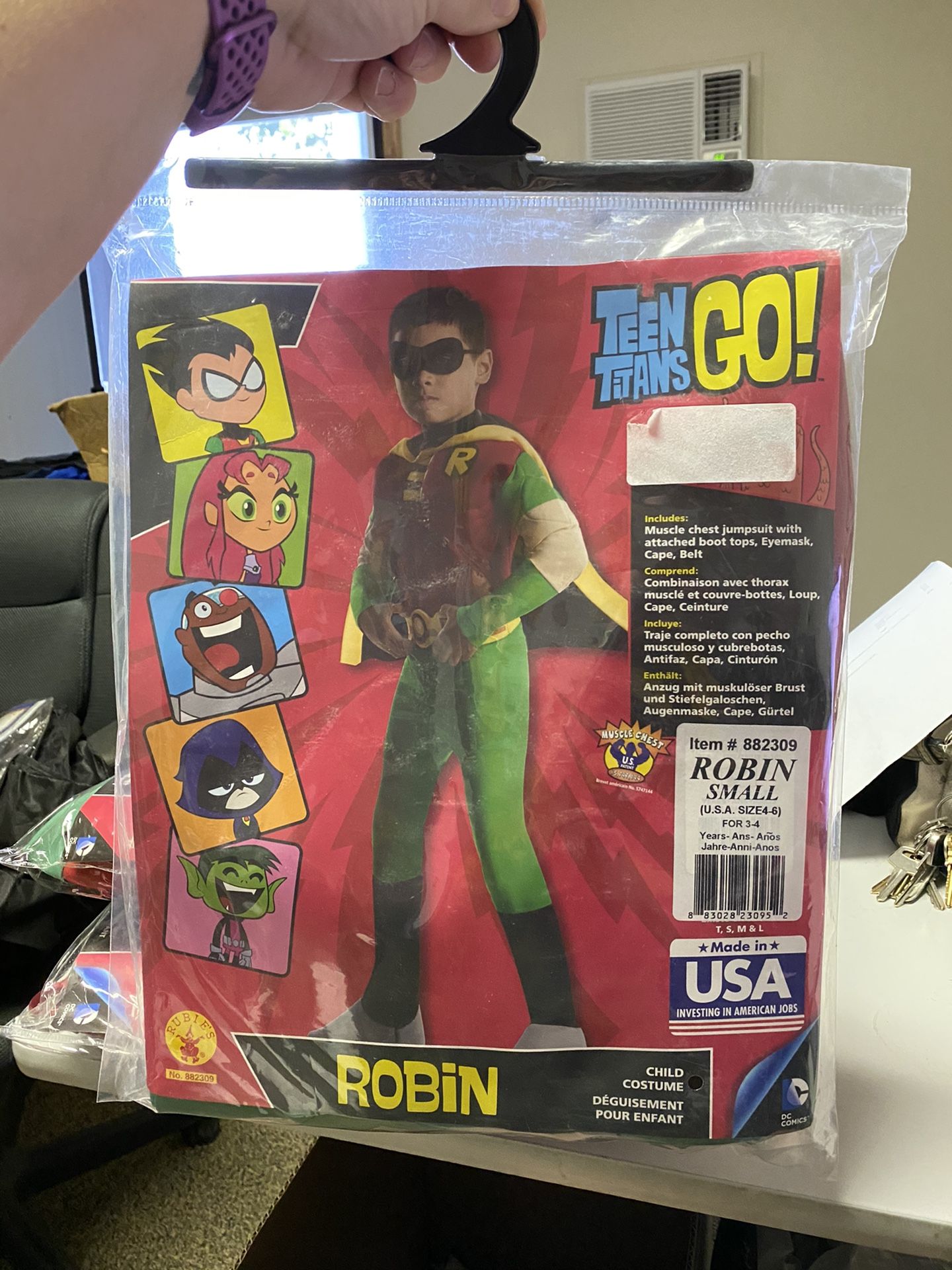 New Kids Robin Costume Halloween!