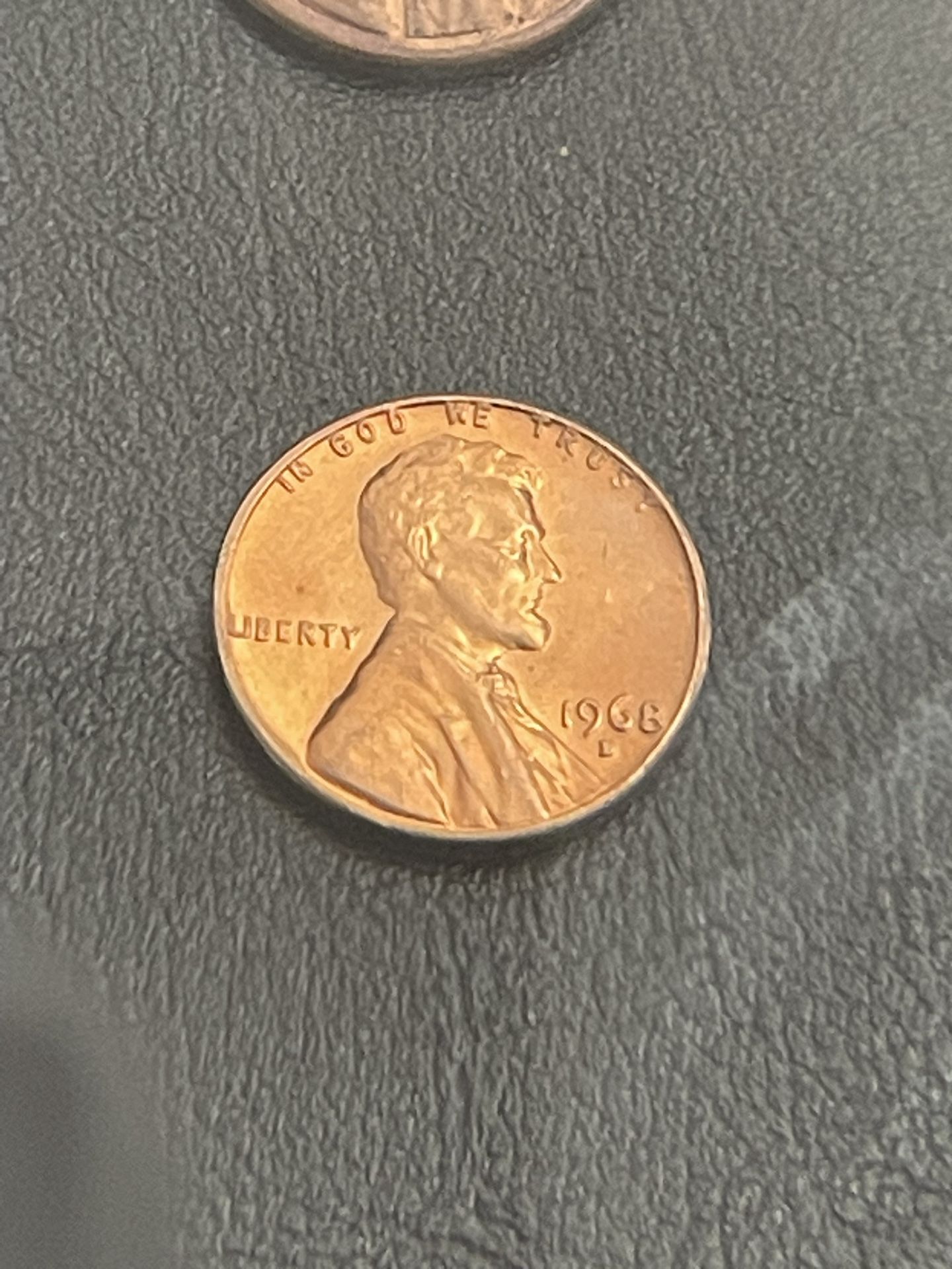 1968 Lincoln Memorial Penny