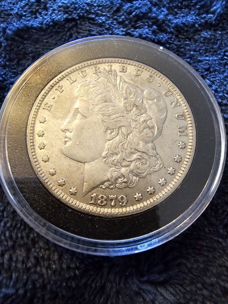 1879 Morgan Silver Dollar Coin