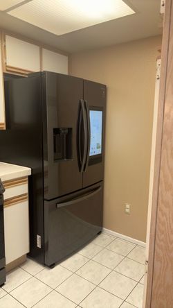 Samsung Black Stainless Steel refrigerator set