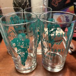 Antique Slippery Rock College Glasses 