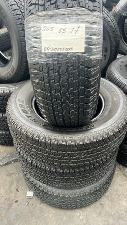 Set Of 4 Tire 265/65/17 4 Tire Bridgestone Installed And Balanced 🧑🏼🔧🛞
