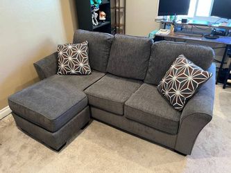 Brise Sofa Chaise Sectional Sofa in Gray by Ashley Furniture