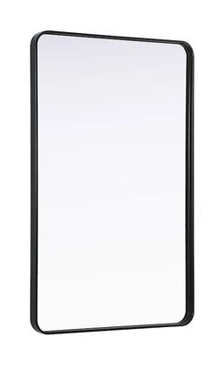 Elegant Lighting Remy 30"x 48" Rectangular Flat Framed Accent Mirror