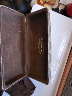 Coach Glasses Case