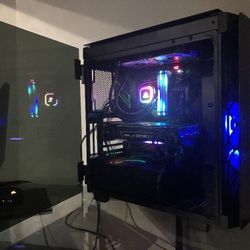 High end gaming desktop with keyboard and mouse included