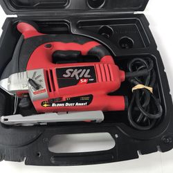 Skil Corded Jig Saw Model 4680 5 Amp with Variable Speed, Dust Blower, Case