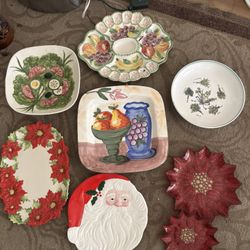 Several Ceramic Dishes  /bowls