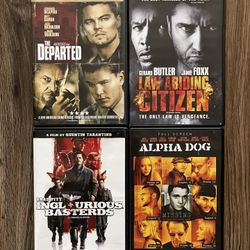 Set of Four DVDs - Action/Adventure