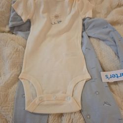 Carters Airplane 3 Piece Baby Set