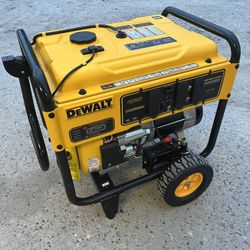 DEWALT 8000-Watt Electric Start Gas-Powered Portable Generator with Idle Control, GFCI Outlets and CO Protect