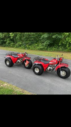 HONDA OLDER THREE WHEELERS OR QUADS