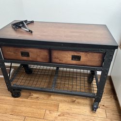 Heavy Duty Duramax Rolling Work Desk