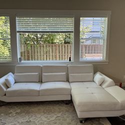 Leather Sectional