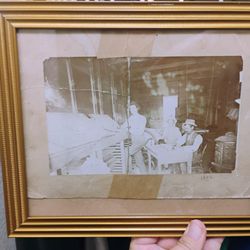 Antique Photo Print Shopworkers 1903