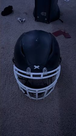 Black Football Helmet zenith