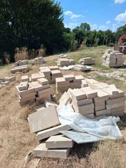 Cutup pieces of block