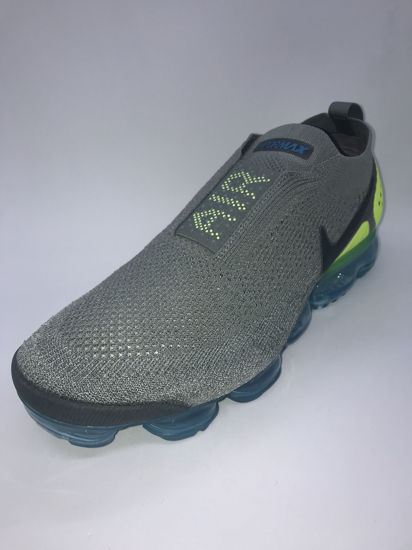 Nike Air Vapormax Flyknit MOC 2 Volt Turquoise Running Shoes AH7006-300 sz 13