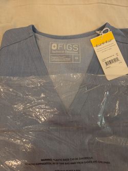 Figs scrub top xs pants s loose fit