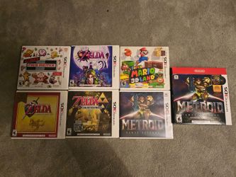 3ds Game Cases. (NO CARTRIDGES)