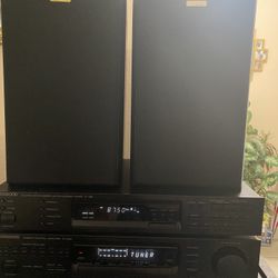 Kenwood Amp Y Tuner And Speakers Jamo