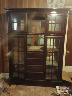 Cherry Wood Cabinet
