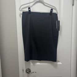 Never Worn Dark Gray Jones New York Pencil Skirt