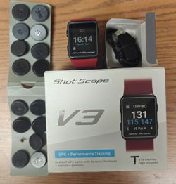 GPS Golf Watch - SHOT SCOPE V3