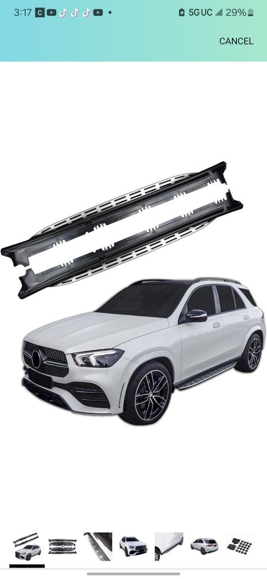 KAISER LINER Step Running Boards For Mercedes Benz GLE