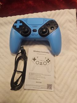 RH-5188 Wireless Gaming Controller Blue