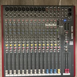 ALLEN & HEATH ZED 16FX LIKE NEW PROFESSIONAL MIXER