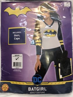 Bat Girl Shirt And Cape Brand New