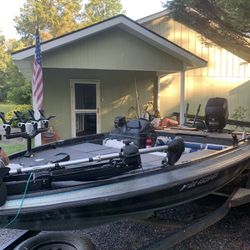 91 Stratos Bass Boat 
