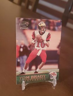 2000 Tom brady Pacific Rookie Card 