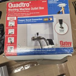 Washing Machine Outlet Box