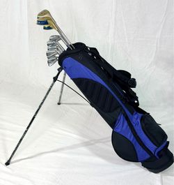 Ladies Wonen’s Spalding Professional II Golf Club Set RH | Driver Woods Irons + Brand New Stand Bag