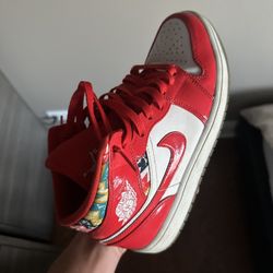 Jordan 1 Mid Barcelona 