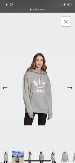 Adidas grey hoodie