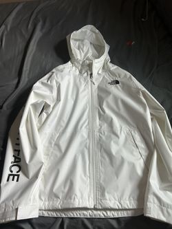White North face Wind Breaker