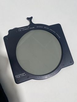 Schneider True-Pol Polarizer in a 120mm gear-driven Rota Pola frame