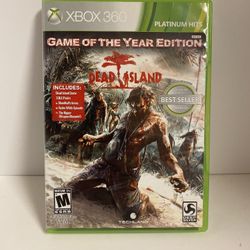 Dead Island Game Of The Year Edition (Xbox 360) w/ Manual