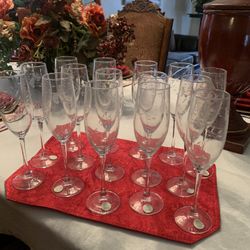 Princess House  Copas Para Champaña 