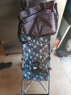 Stroller diaper bag