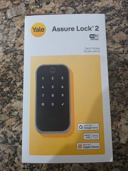 Yale Assure Lock 2 Smart Door Lock w/ WiFi & Touchscreen Keypad; Satin Nickel