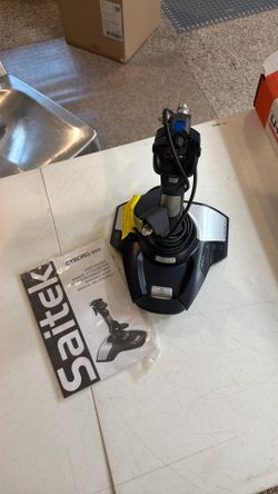 Saitek ST290 Pro Joystick with Throttle Flight Stick Simulator