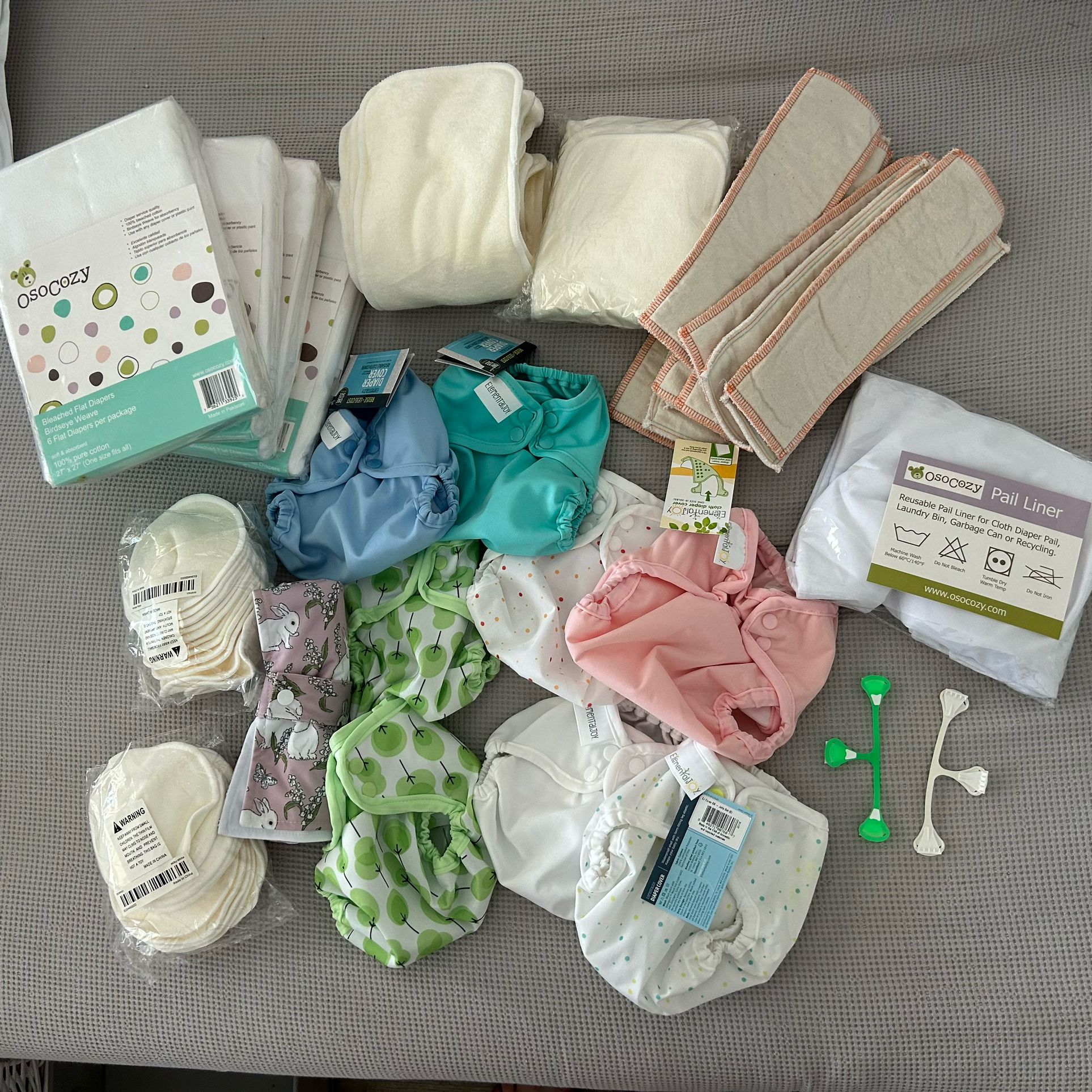 Reusable cloth diaper kit!