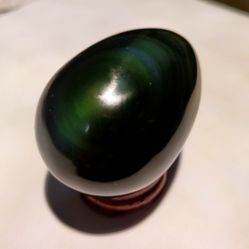 Rainbow Obsidian Egg