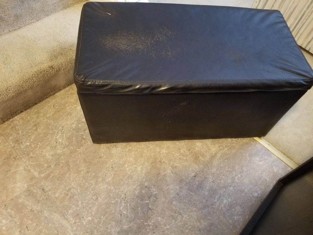 Black Ottoman